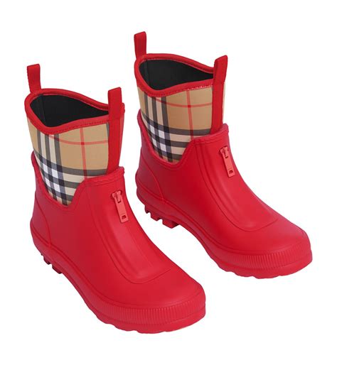 girl burberry rain boots|burberry rain boots lowest price.